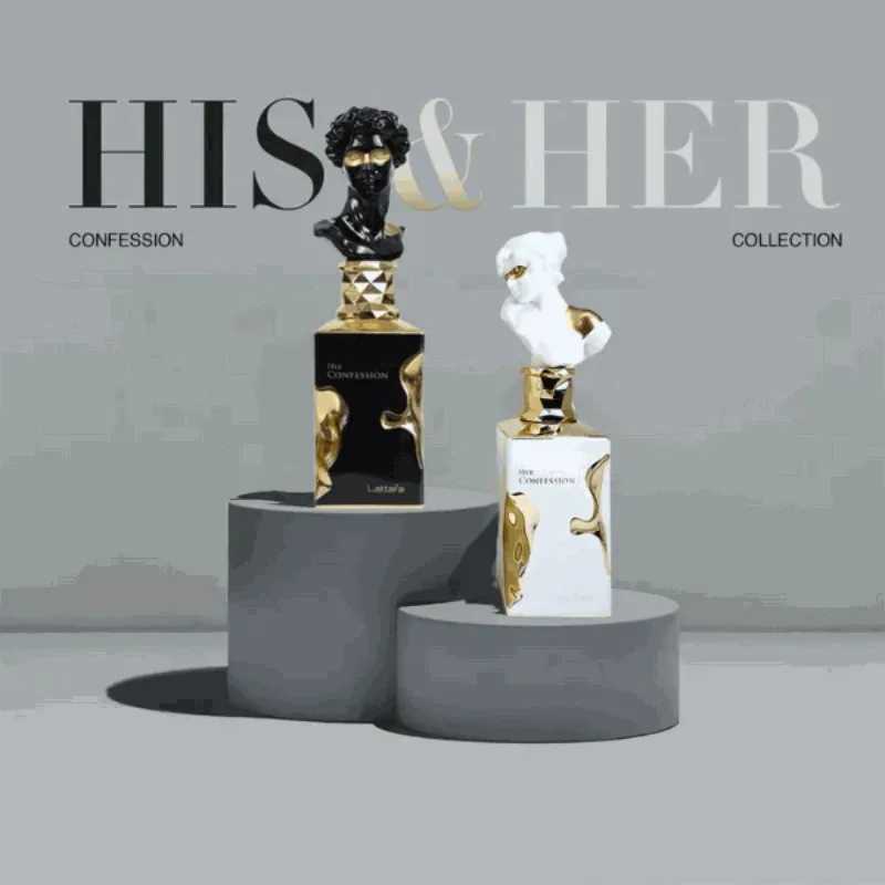 His Confession Eau de Parfum Spray 100ml Arab Perfumes Lasting Oriental Woody Pheromone Perfume Cologne for MenW251023
