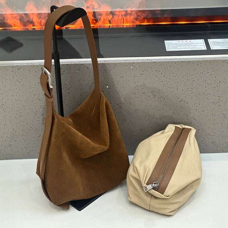 Mendy Hobo Suede Large Women's Handbag Designers Crossbody Bags Shoulder Bag Leather 2025 Novelty New In