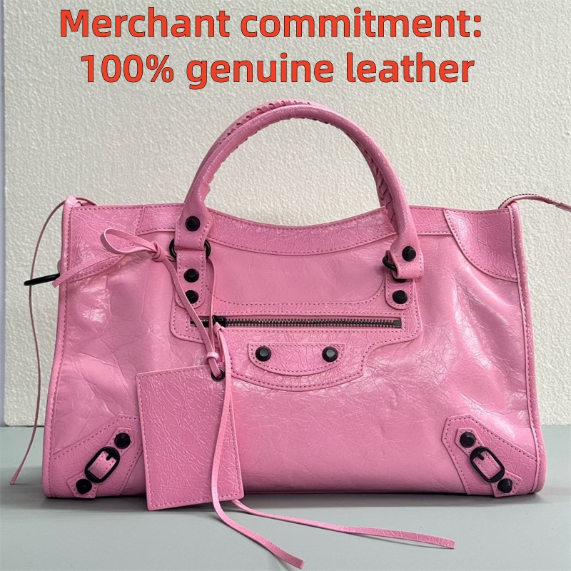 Vintage rivet Motorcycle bag LE CITY tote bag Luxury Designer bags totes Womens mens genuine leather crossbody Shoulder Bag suede bag fashion handbag travel bags