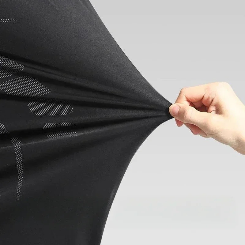 Mens Fitness Running Set TightFit QuickDry Clothes for Autumn Night Runs Training Cycling Sportswear Gear Clothing 251023