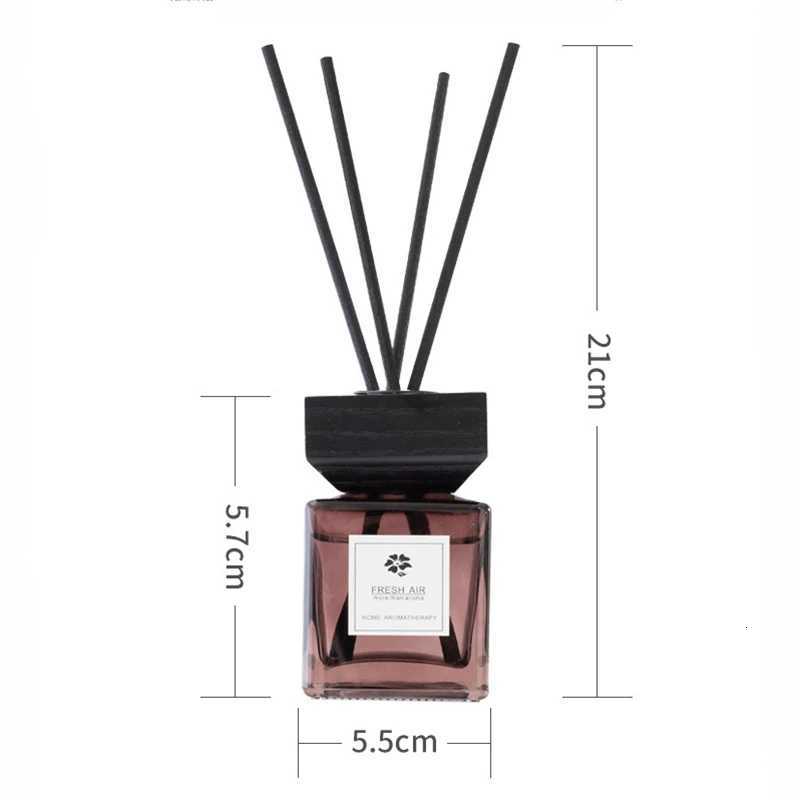 Y 100ml Indoor Household Reed Diffuser Bottle Aratherapy Essential Oil Set Dried Rattan Stick He Fragrance Party Decoration Y251023