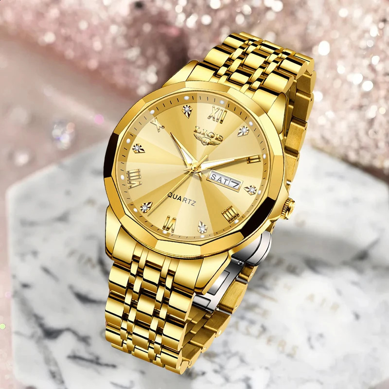 LIGE Fashion Quartz Wristwatches Casual Sport Military Watch For Women Top Waterproof Watch Ladies Relogio Feminino 251021