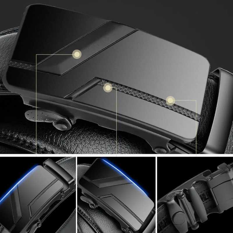 105 150 140 130 160 170cm Large Plus Size Mens Belt PU Brand Fashion Automatic Simple Buckle Black PU Leather Belt 35cm WidthXJ251023
