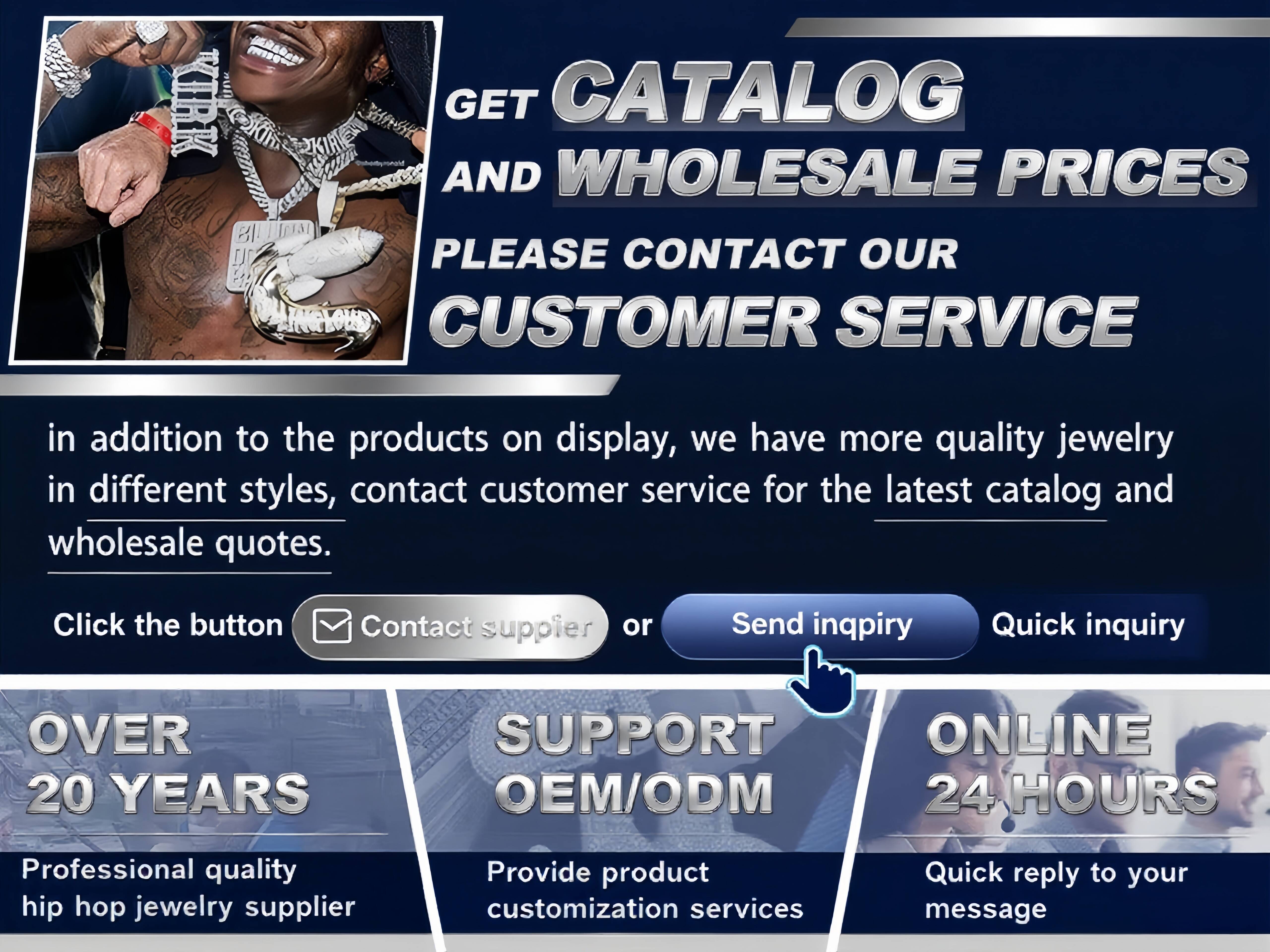 Queensun Hip Hop Champion Ring VVS S925 10K 18K Silver Moissanite Diamond Inlay Close Inlay Jewelry