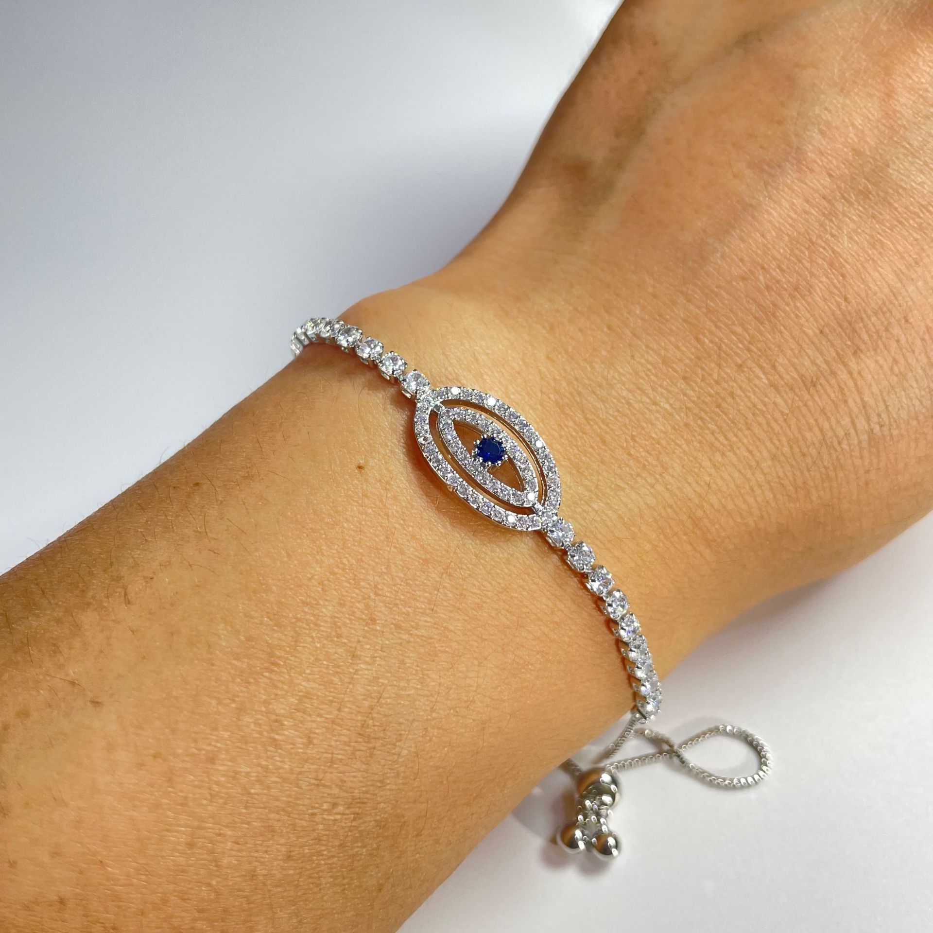 Designer bracelet Flower Colored Zirconia Snowflake Blue Eye Bracelet Four Leaf Clover Adjustable Bracelet Natural Shell Bow Bracelet free shipping