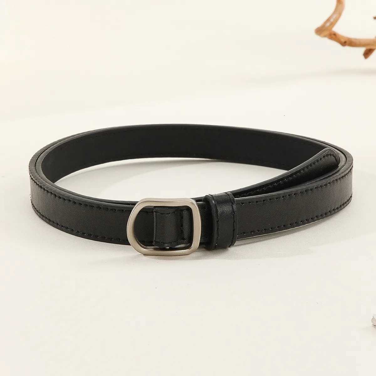 Lazy Belt Casual Simple Perforated WomenS Belt Paired With Jeans MenS Belt Pu Leather BeltXJ251023