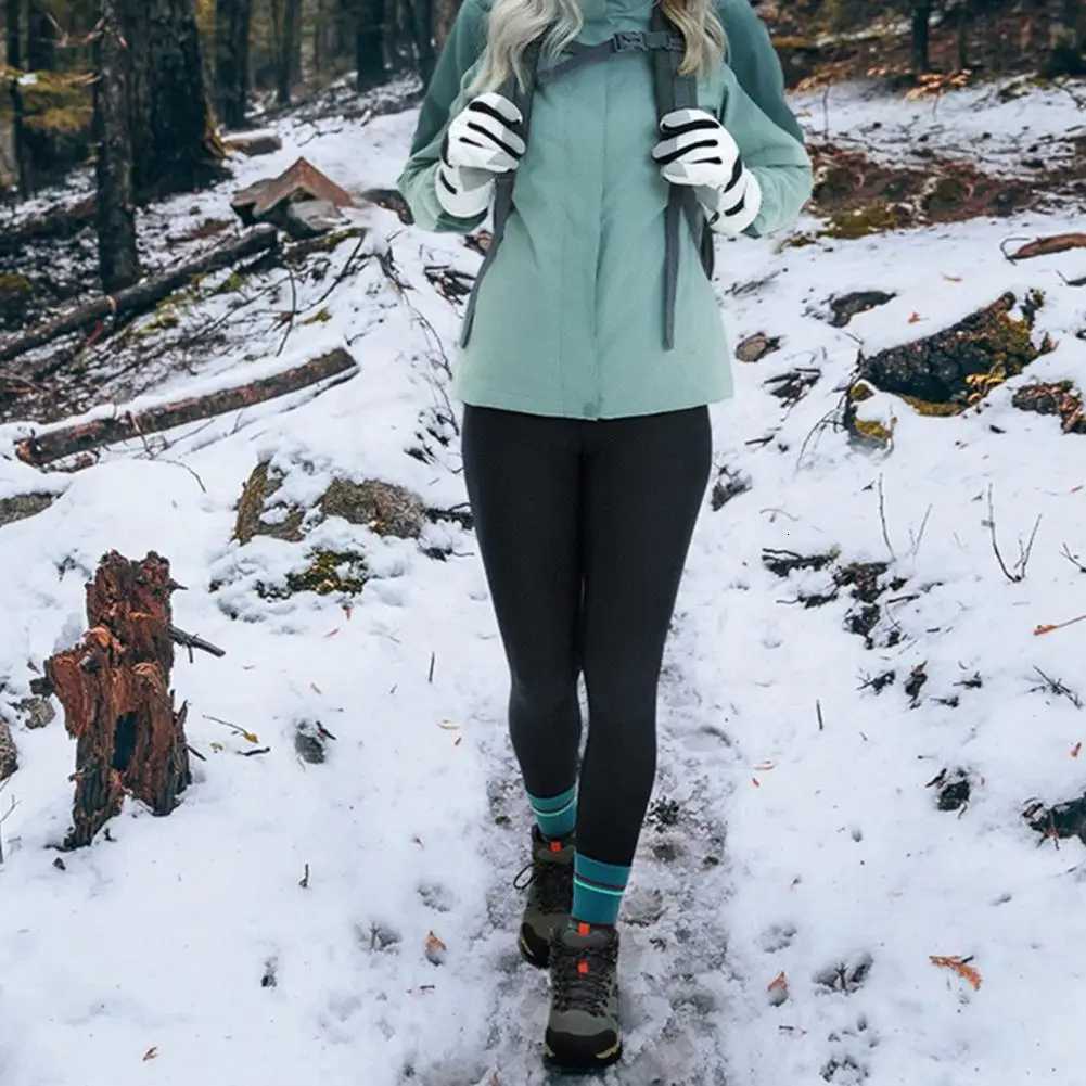 Comfortable Leggings Cozy Velvet High Waist Womens Leggings with Pockets for Autumn Winter Warm Slim Fit Yoga Pants for ColdT251023