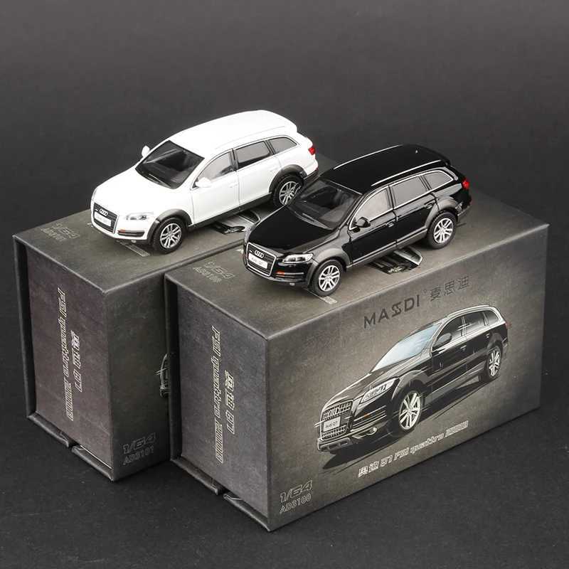 Massdi 164 Audi Q7 FSI Quattro 2008 Car Model Alloy Miniature SUV Vehicle Diecast ToyT251023