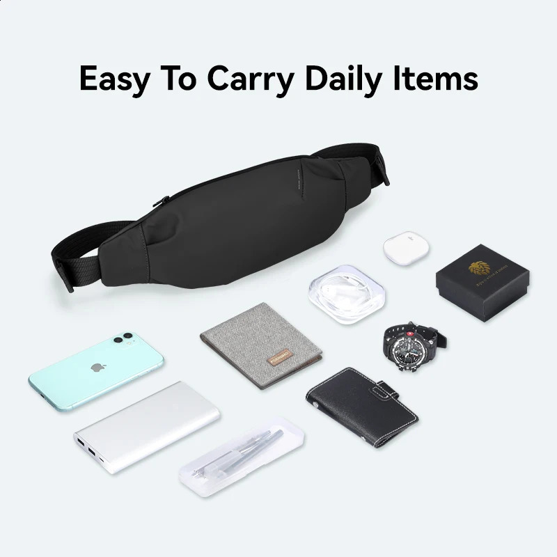 MARK RYDEN Minimalist Sling Bag Men Mini Light Fanny Bag Small Waist Bag251023