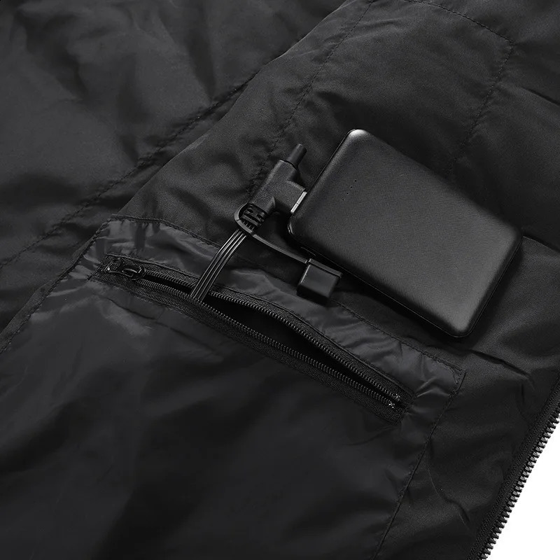 Winter Unisex Slim Fit Multifunctional Cold Resistant Warm Comfortable Wele Intelligent Heating Motorcycle Rider Vest 251023