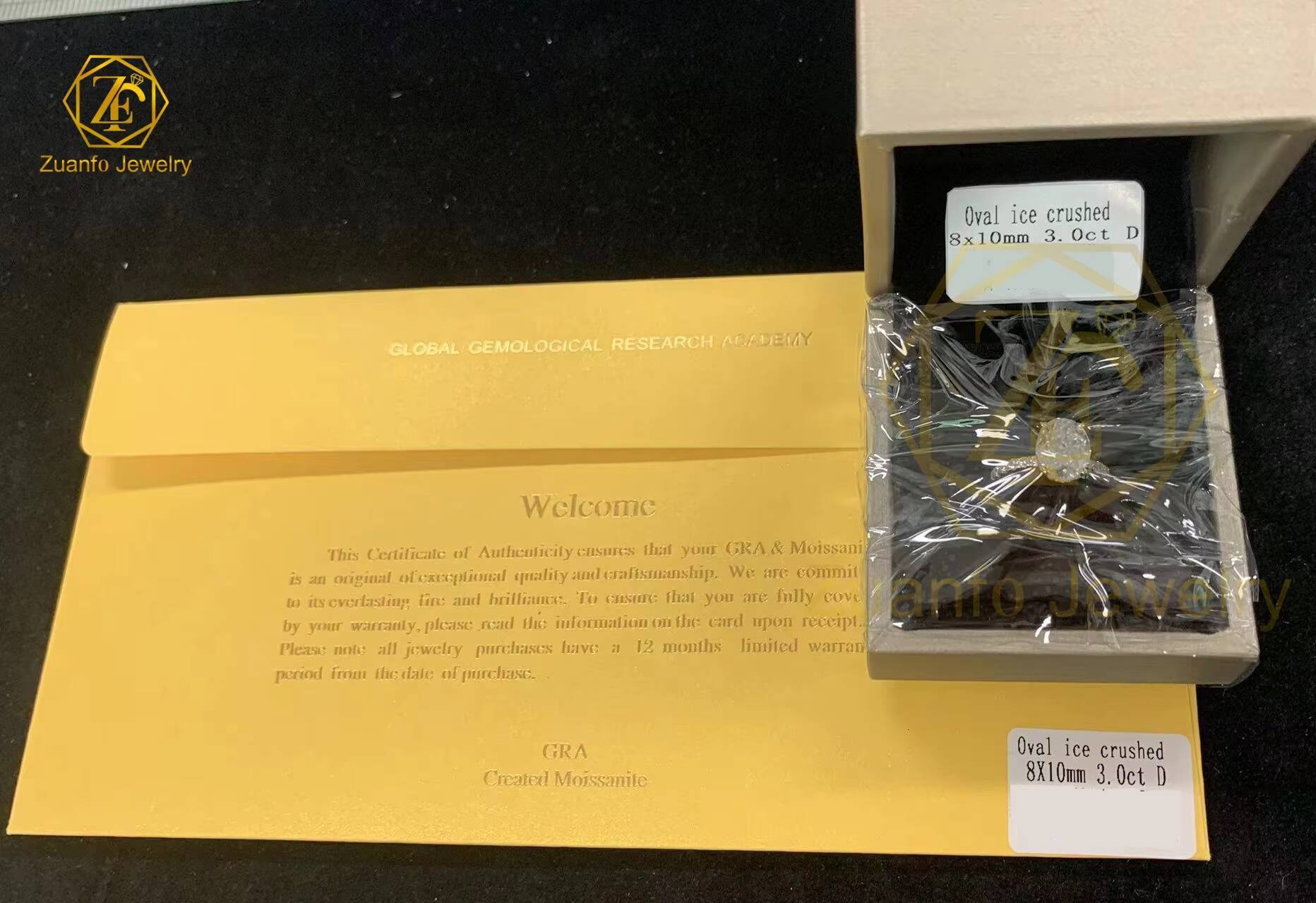 Wholesale Fast Shipping Fashionable Mens Moissanite Rhinestone Chain Ring 7mm Cuban Link Band Hip Hop Style Jewelry