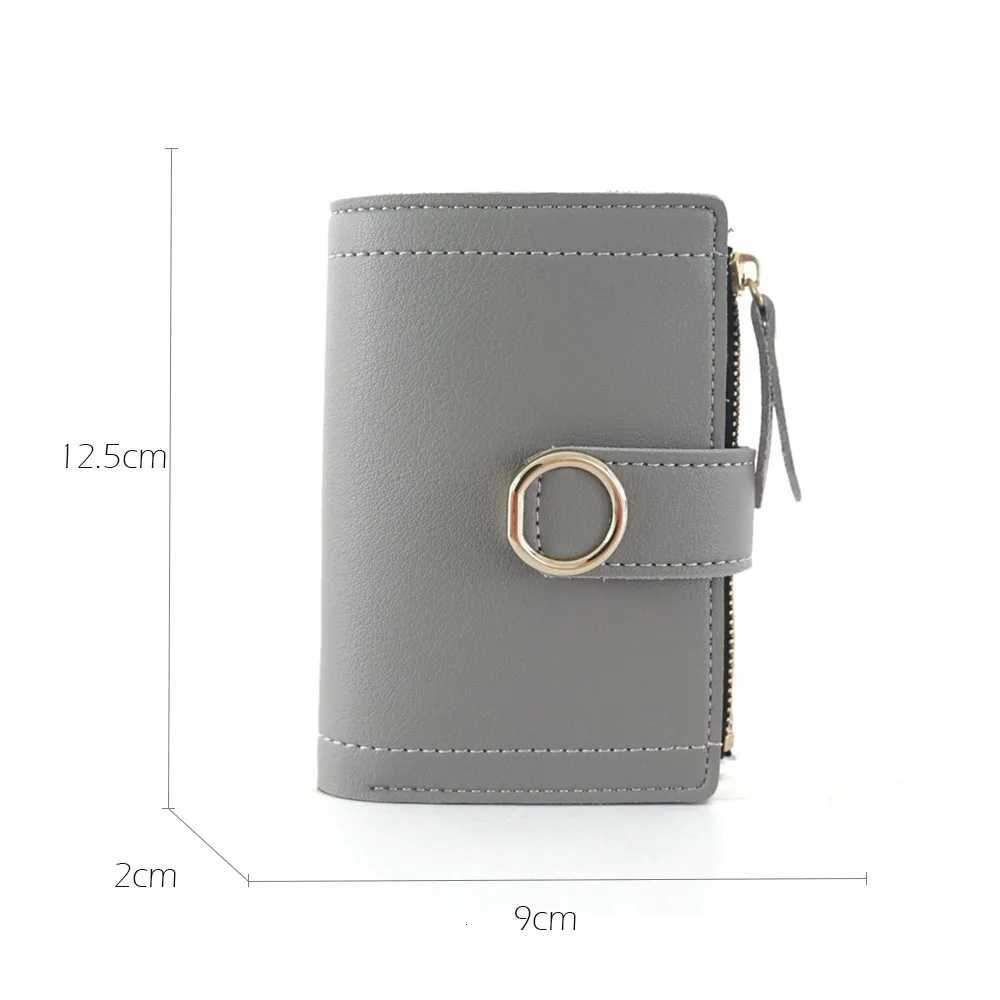 2023 New Short Women Wallets Free Name Customized Fashion Simple Cute Small Female Wallets PU Leather Card Holder Womens PurseT251119