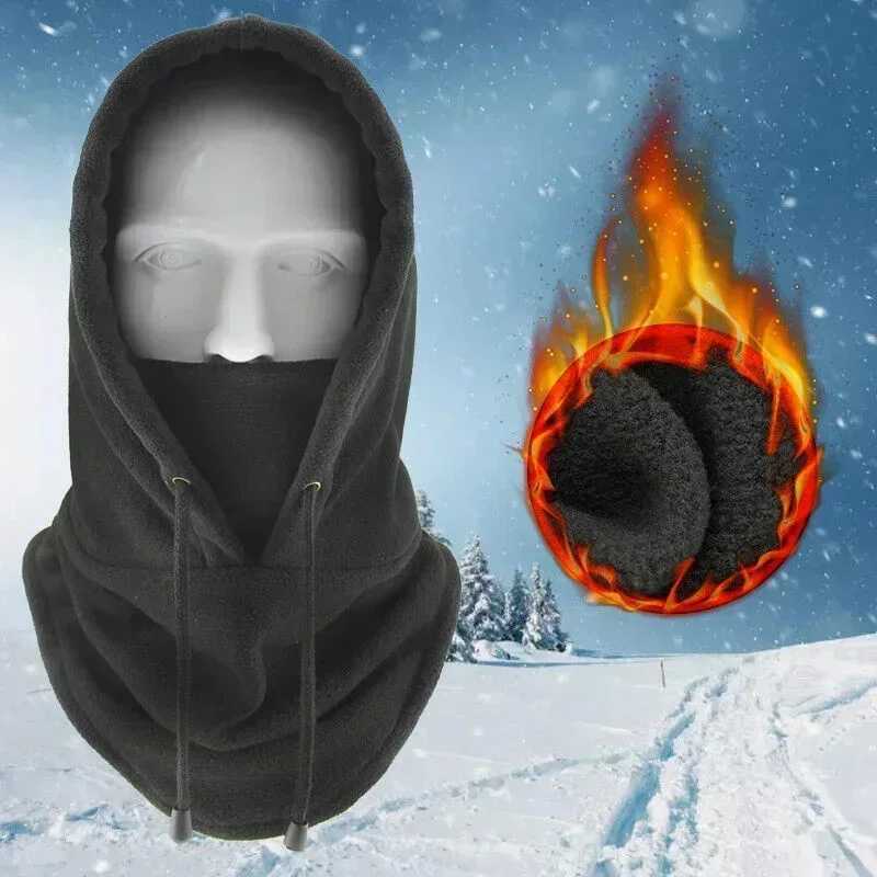 Motorcyc Winter clava Hat Outdoor Knitted Fl Beanies Cycling Skiing Sports Hood s Keep Warm Unisex Racing Fece HatsW251023