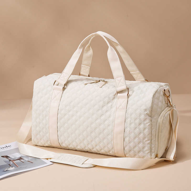 New womens fitness bag luggage bag waterproof dry wet separation multifunctional large capacity short distance travel bag W251023