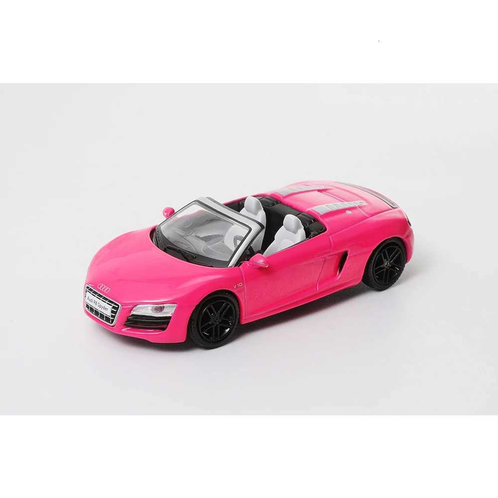 DCT 164 R8 Left rudder Model Convertible Alloy Car Model Diecast Collectible Sports Car Collection Toy Station VehicleT251023