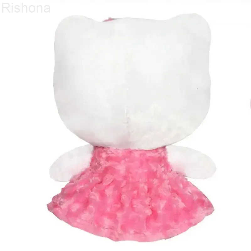 Sanrio Anime Rose Pink Hello Kitty Melody Cartoon Cute Plush Stuffed Toys Soft Pillow Plushies Doll Birthday Gift For Girls Kids L251023