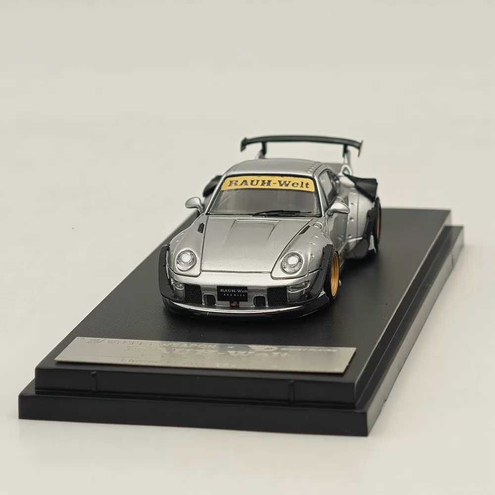 SW 164 Scale RWB 993 911 RAUHWelt Heavenly 89 Short Wing Racing Sports Model Diecast Model Car Miniature Collection Auto GiftT251023