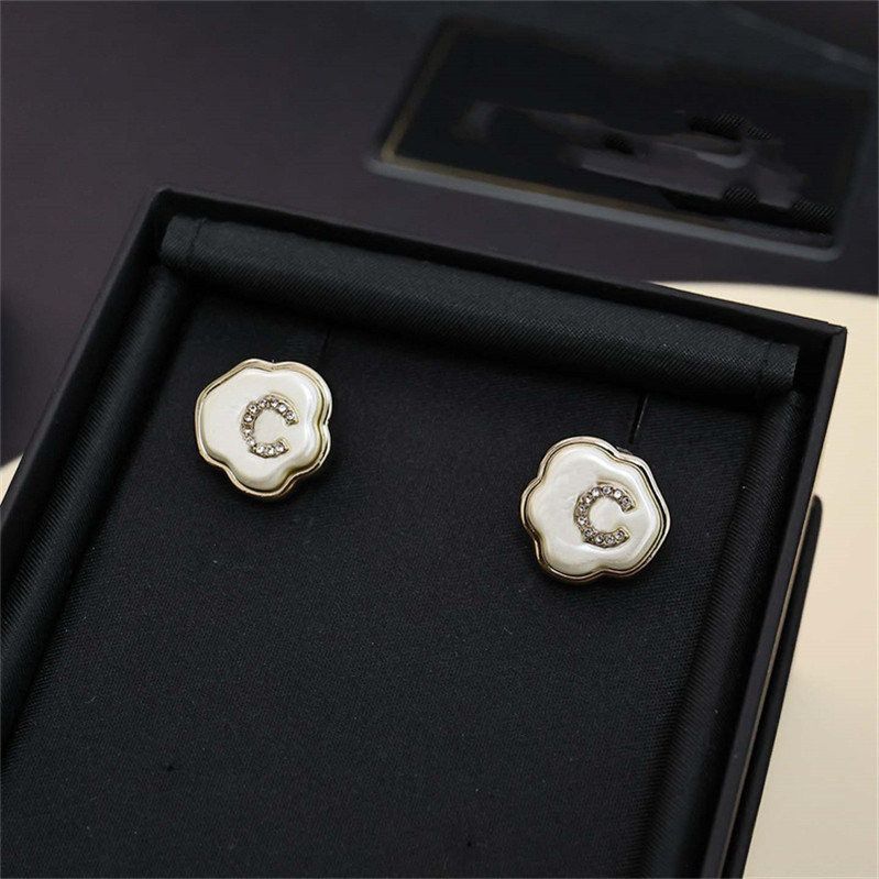 Designer Classic Earrings C Luxury hoop Stud Brand Women Jewelry Gold Earring high-qualit Woman ohrringe Ccity jkhj87gh