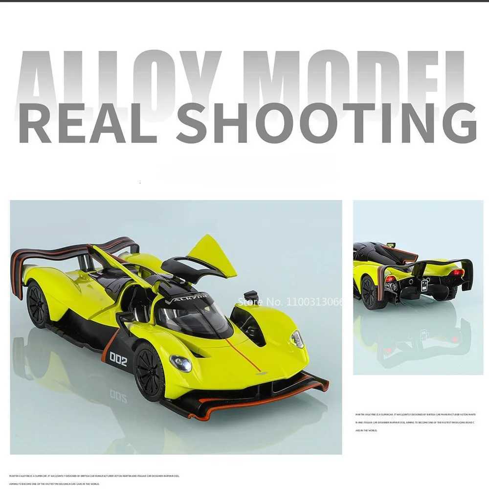 124 Valkyrie Eldorado Alloy Toys Models Cars Diecast Wheel Pull Back Steering Miniature Supercar Vehicles Childrens Day GiftsT251023