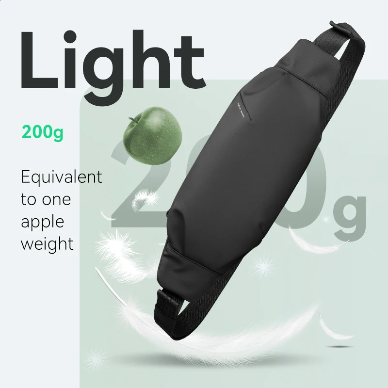 MARK RYDEN Minimalist Sling Bag Men Mini Light Fanny Bag Small Waist Bag251023