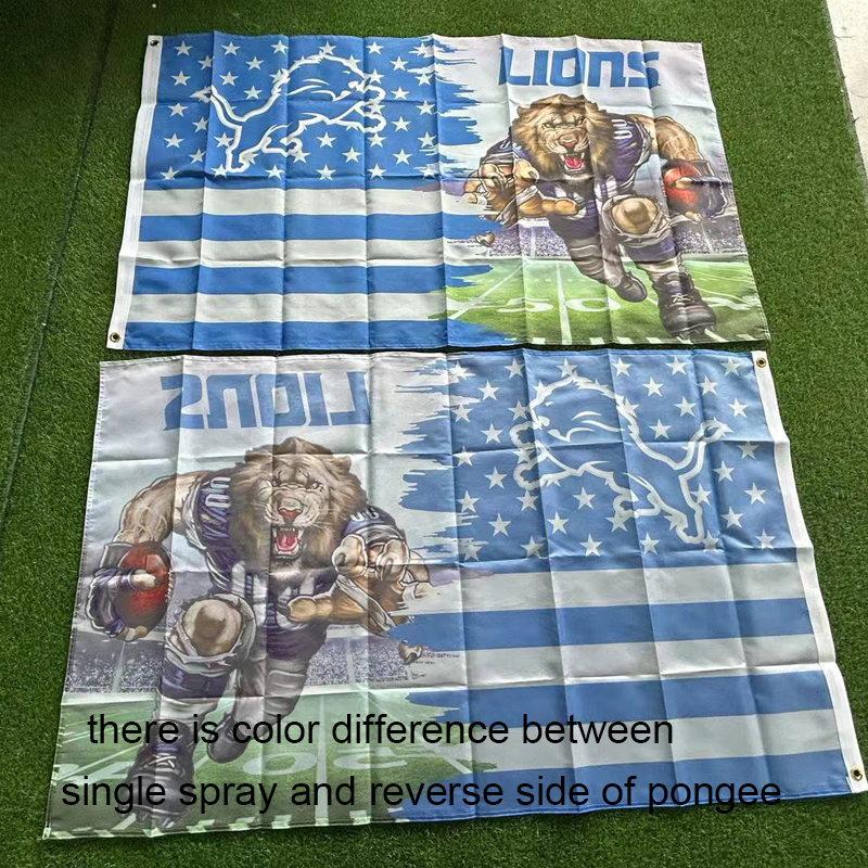 3x5 Feet Custom Flag and Banner Any Logo Any Color 100D Polyester Digital Printing w/ shaft cover Grommets