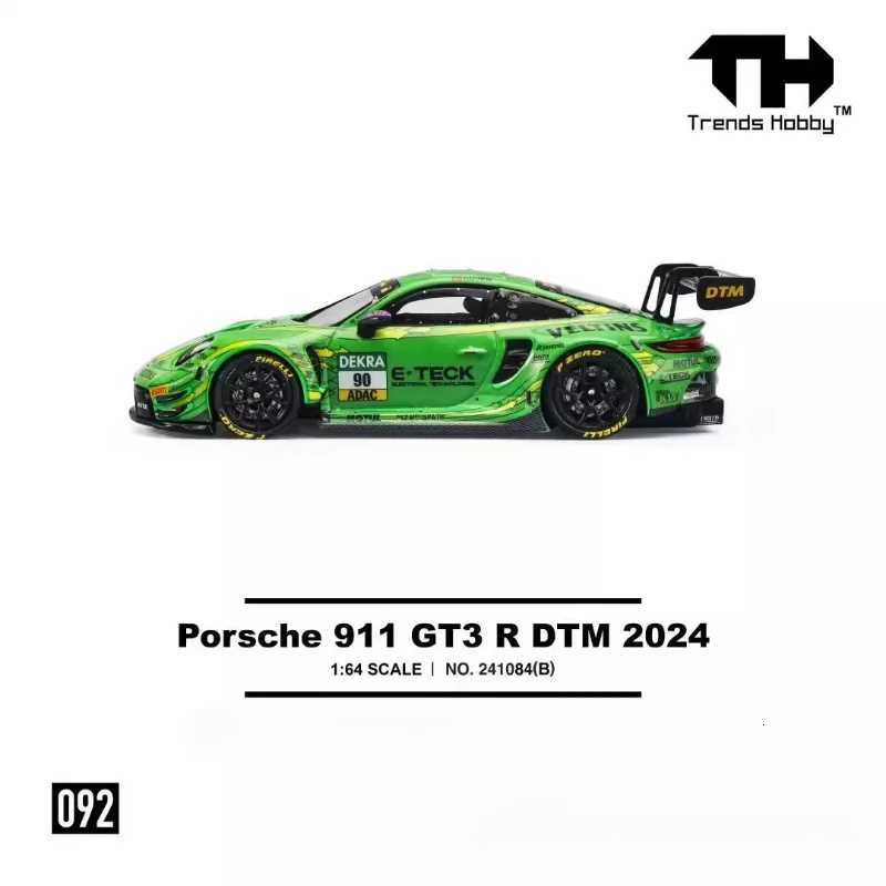 Trends Hobby 164 911 GT3 R DTM 2024 Alloy Car ModelT251023