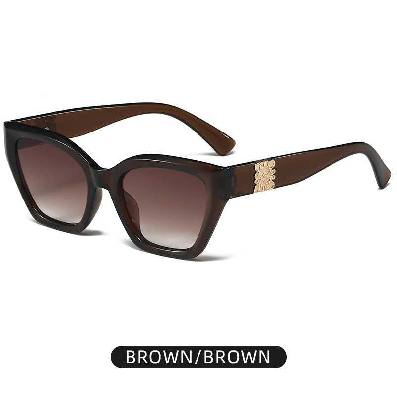 Sunes For Wen 2025 New Retro Cat Eye Sunshade Sun Protection Fashion Street Photogrhy Sunes Trend 3198W251023