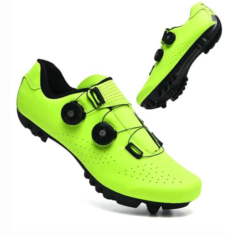 New Cycling Sports Shoes Men MTB Pedal Bicycle Shoes Women Lightweight Road SelfLocking SPD Racing Shoes Unisex Cycling Shoes J251023
