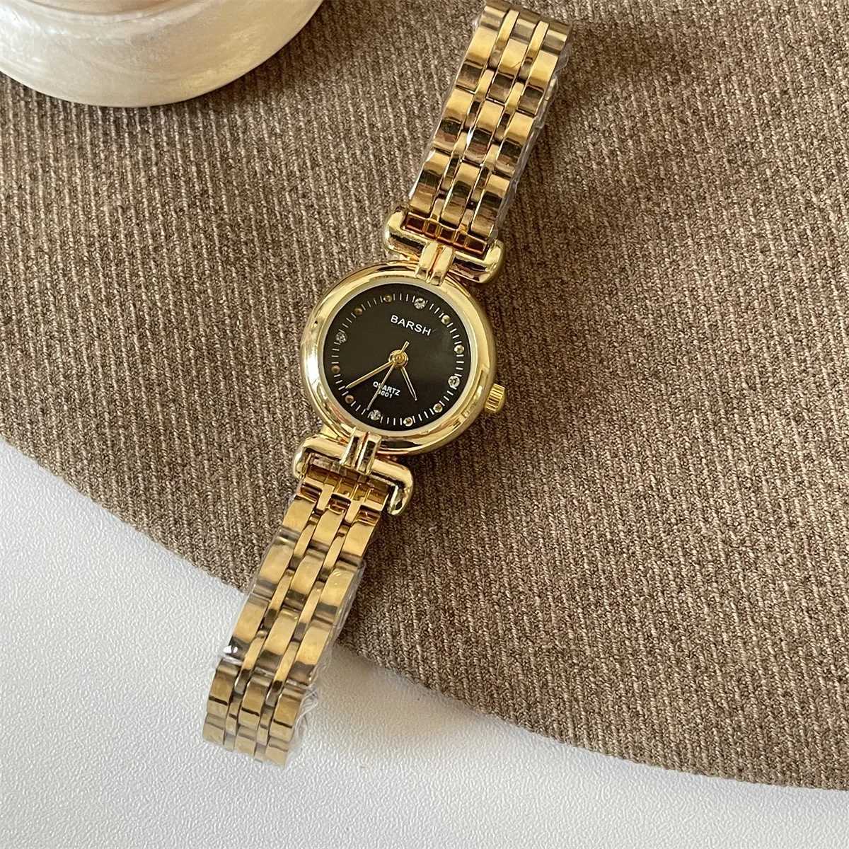 Luxury Gifts Famous Brand Women Watch Small Dial Gold Watches Stainless Steel StrapQuartz Wristwatches Dropshipping Clock FemaleL251023