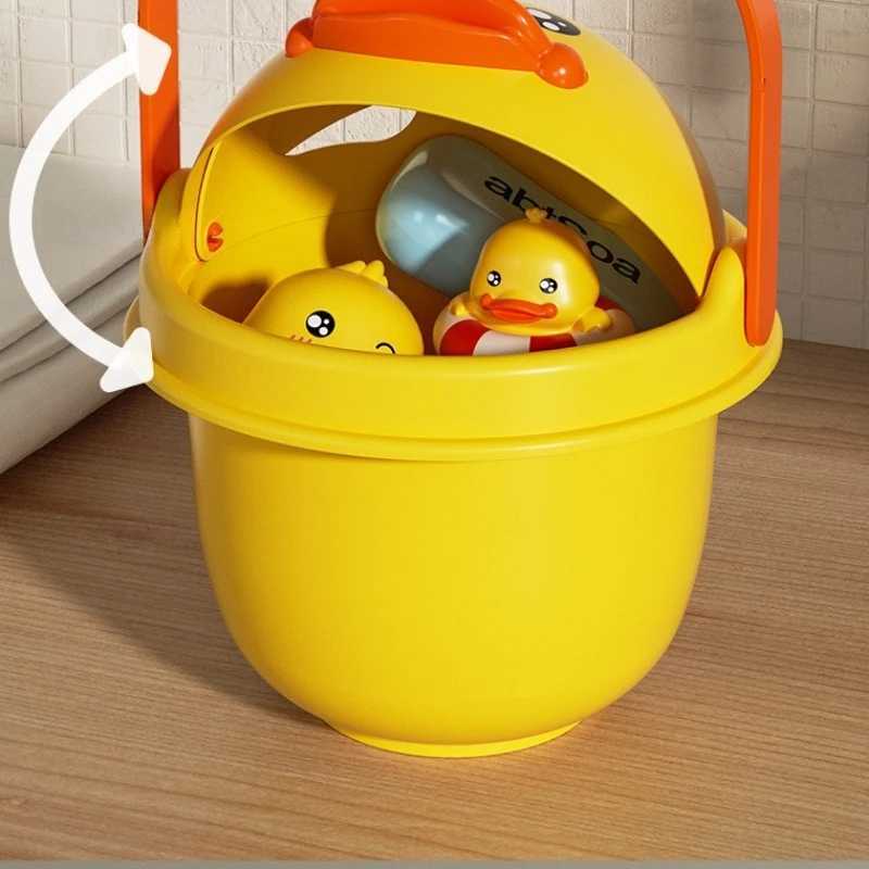 Childrens Ducklings Bathing Toys Bathroom Squirting Water Gun Fun ShowerSwimming Play Safe Easy to Grasp Baby Bath Toy J251023