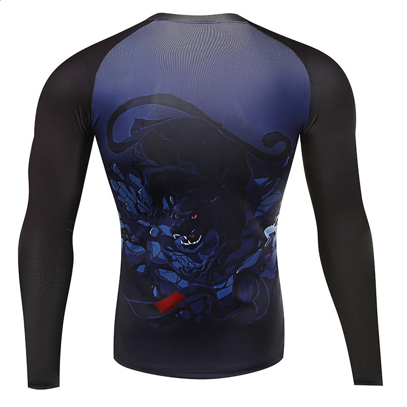 Men Compression Long Sleeve T Shirt Sportswear Gym Fitness Clothing Workout Training Sport Rashgard Running Tshirt 251023