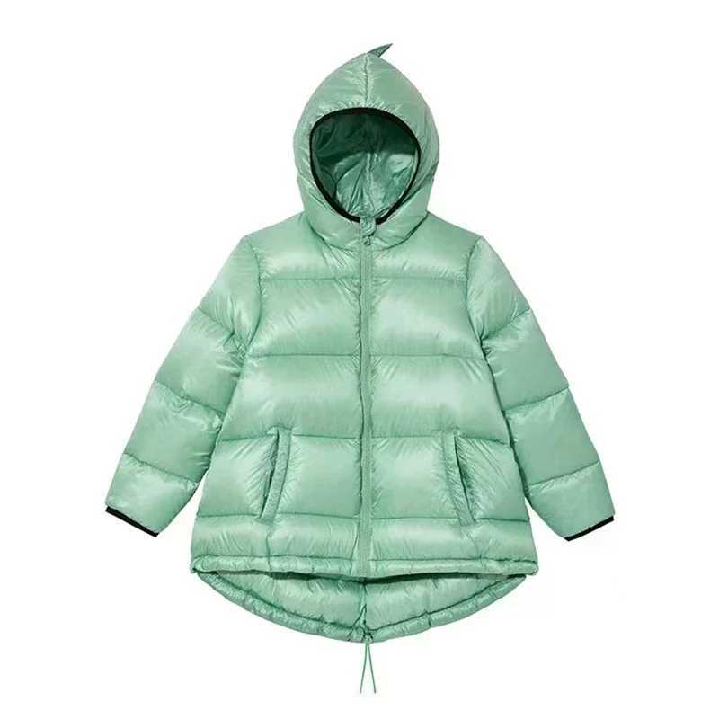 Kids Parka Down Coat Jacket Waterproof Thicken Children Warm Down Snowsuit Dinosaur Toddler Girl Boy Parkas Long Outerwear Y251023