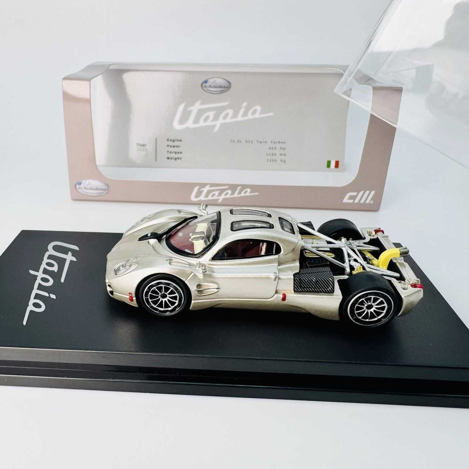 CM Model 1 64 Pagani Utopia Champagne Gold Alloy Car ModelT251023