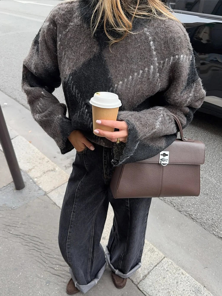 Trendix Knit Pullover And Skirt Two Piece Sets Women Autumn Fashion Embroidered Sweater Slim Sexy Mini Knitted Skirts Suits 251022