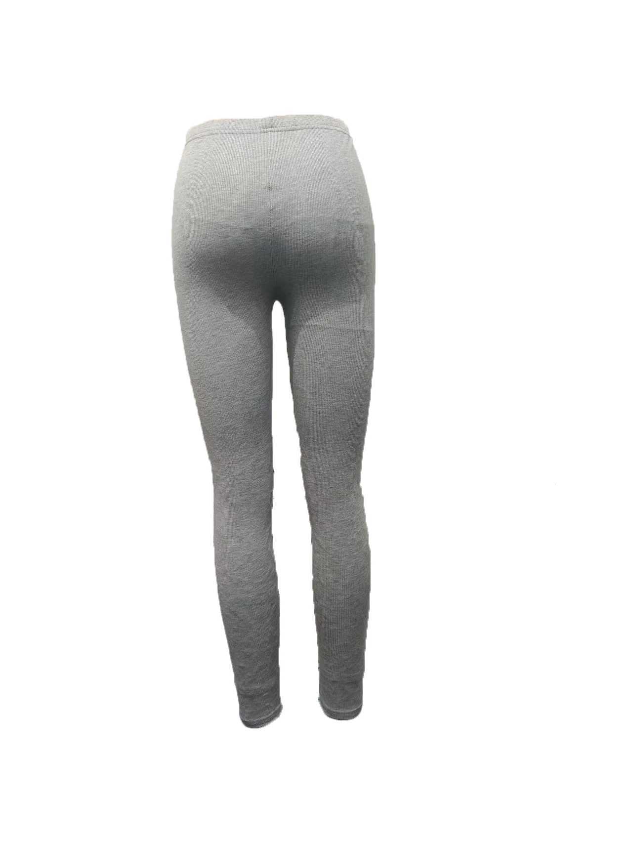 Autumn And Winter New Sales Of Pants Threaded Slim Ninepoint Pants Women Popular Vertical Stripes With All The Leggings WomenT251023