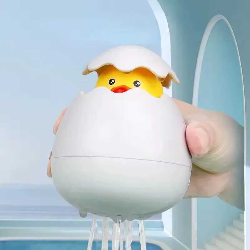 Cute Cartoon Baby Bath Shower Toy Funny Kids Swimming Bath Spray Water Duck Penguin Boy Girl Bathing Beach Water Toy Bathroom J251023