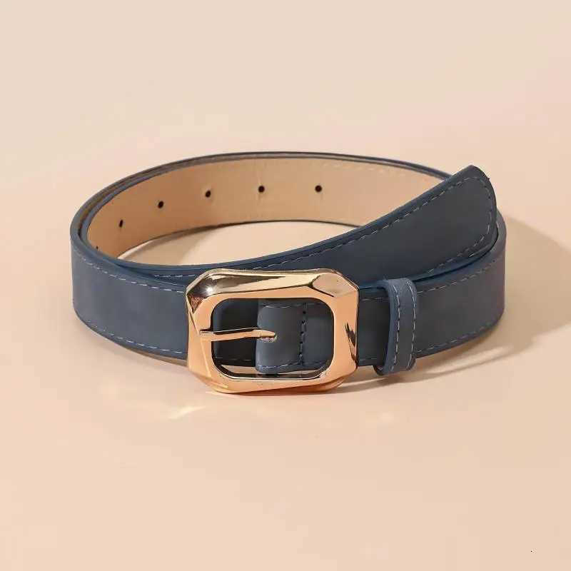 Retro frosted belt for womens summer versatile trendy fashionable personalized decorative beltXJ251023