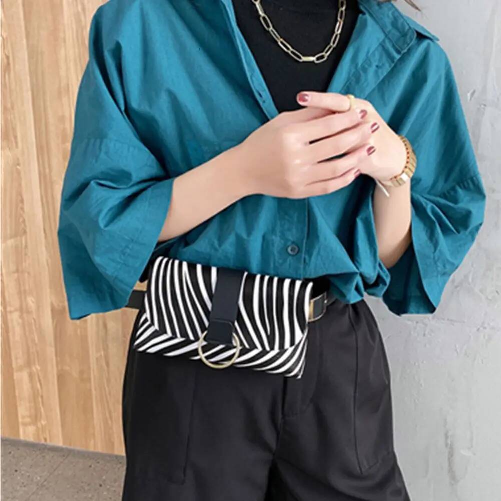 New autumn and winter luxury handbag women's belt leopard print PU belt phone bag flip leather designer bag women's belt bag change small ba