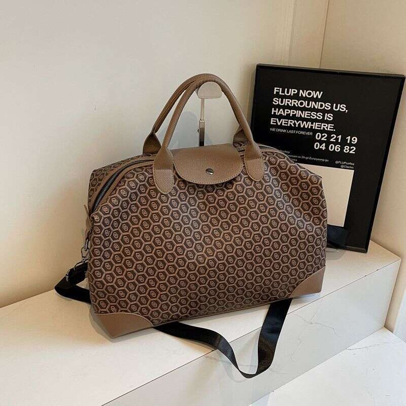 Light Printed Large Capacity Shoulder Trendy Dragon Bags Xiang Lightweight Tote Fashionable Travel Sports