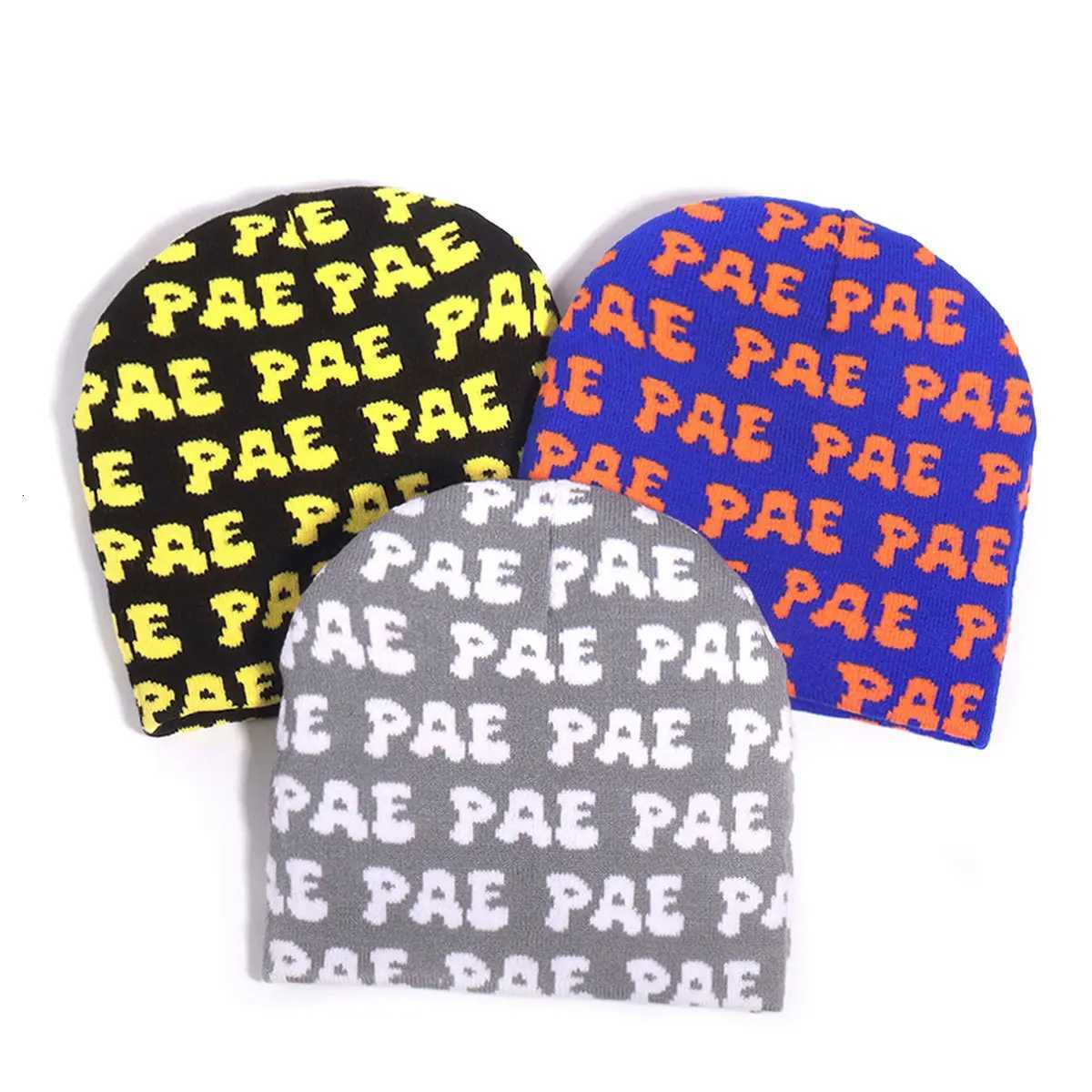 Letter Print Knitting Beanies Hat Men Women Skiing Cycling Quality Cap Y2k Winter Warm Fashion Hip Hop Cold Cap for Women HatsXJ251023