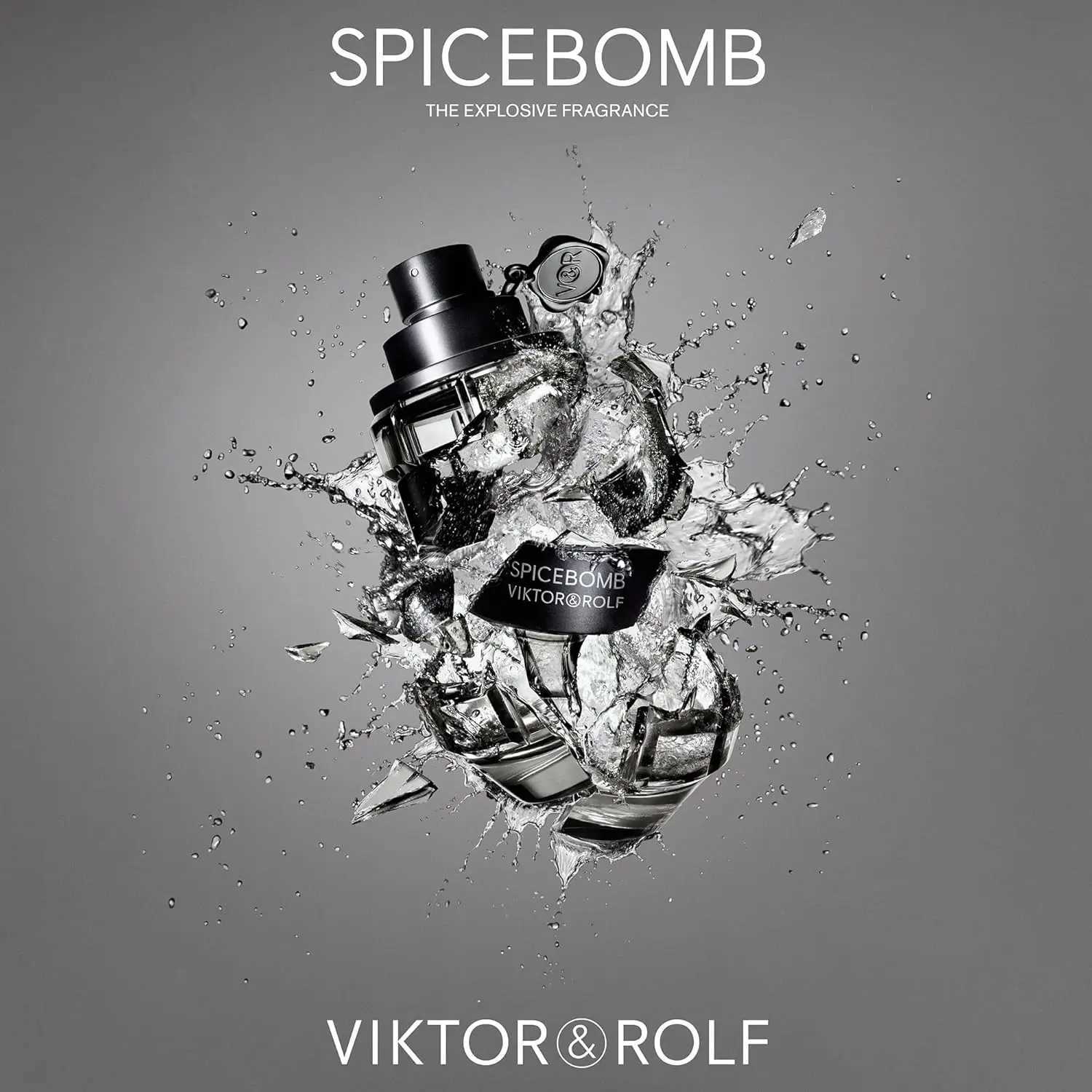 ViktorRolf Spicebomb Eau De Toilette Woody Spicy Cologne for Men with Notes of Citrus Tobacco Valentine PerfumeW251023