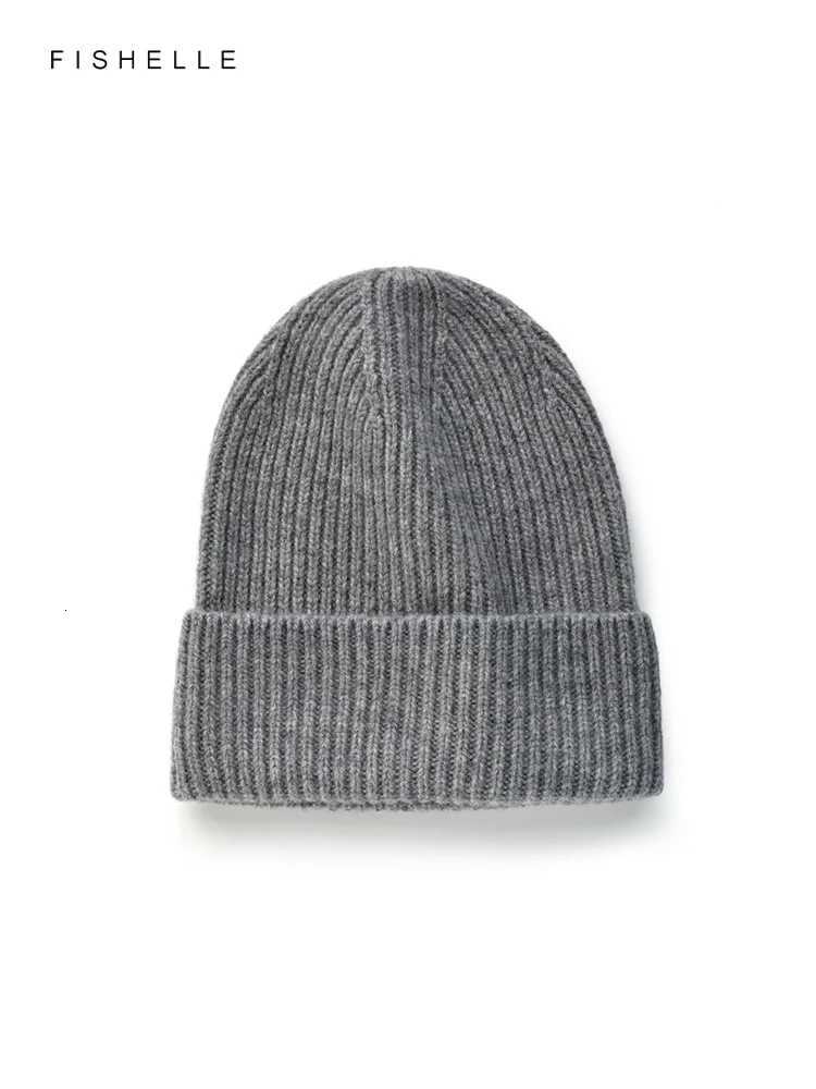 Solid wool hat wen men autumn winter thick warm knitted teenage wool men beanie Christmas giftsW251023