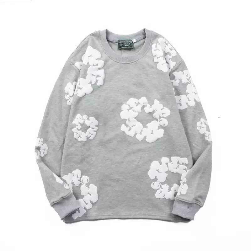 2025 New Fashion Hoodie Cross Border European and American Hot Selling Cotton Foam Printed Tears Hoodie Mens and Womens HoodieXJ251023