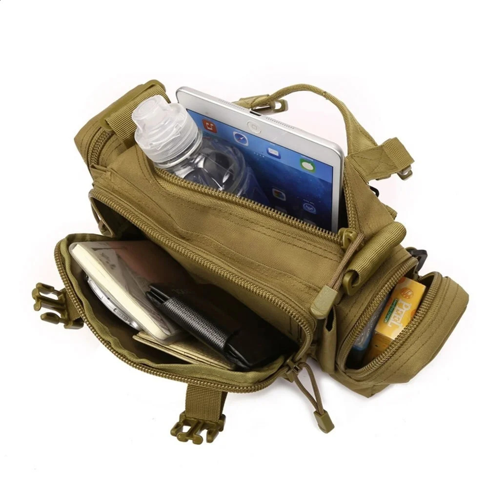 Outdoor Multifunctional Waist Bag Sport Waist Bag Camouflage Pocket Bag Climbing Waist Bag251023