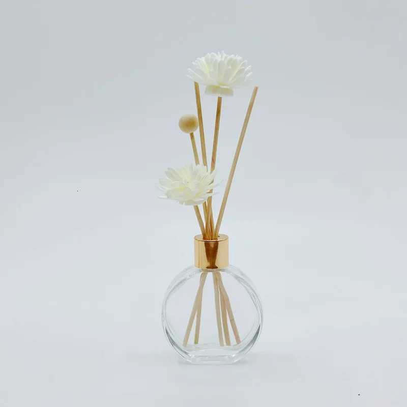 4 Pieces 50 ml 150 ml Transparent Bottle Rattan Aratherapy Bottle SelfInstalled Per Essential Oil Diffuser He Decoration Bottle Reed Stick Diffuser Bo