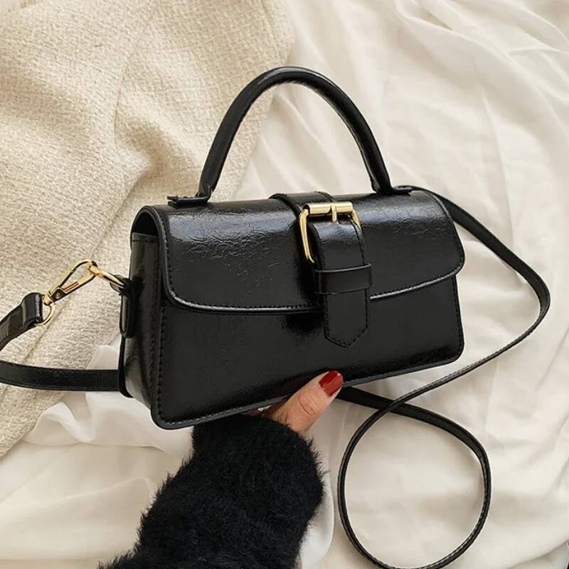 designer bags retro luxury handbags small square bags versatile and simple crossbody bags commuting bags women's shoulder bags
