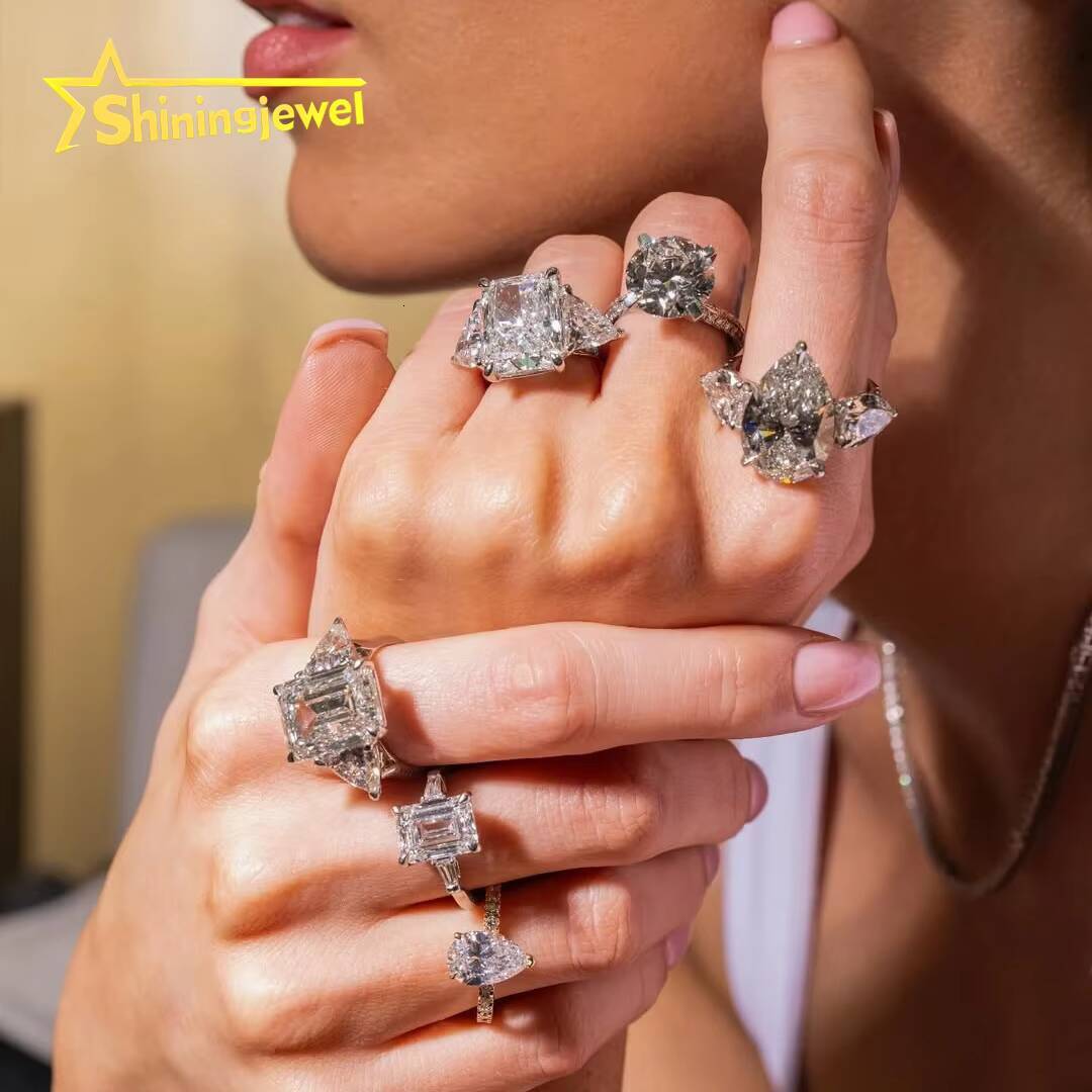 Custom 3ct Elongated CushionCut Fancy Intense Yellow Diamond 10K 14K 18K IGI Certificated Lab Grown Diamond Ring