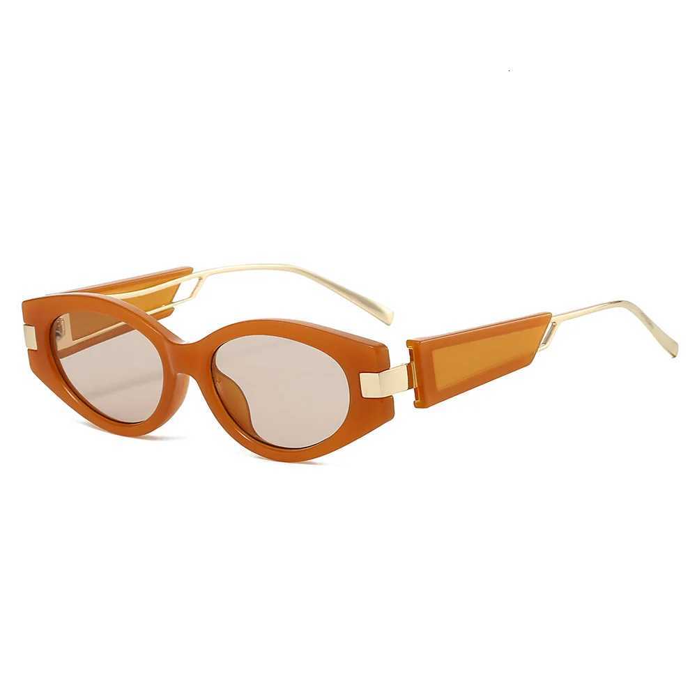 2025 Brand Designer Sunes Wen Cat Eye New Arrival Small Fashion Sun S UV400 Luxury esW251023