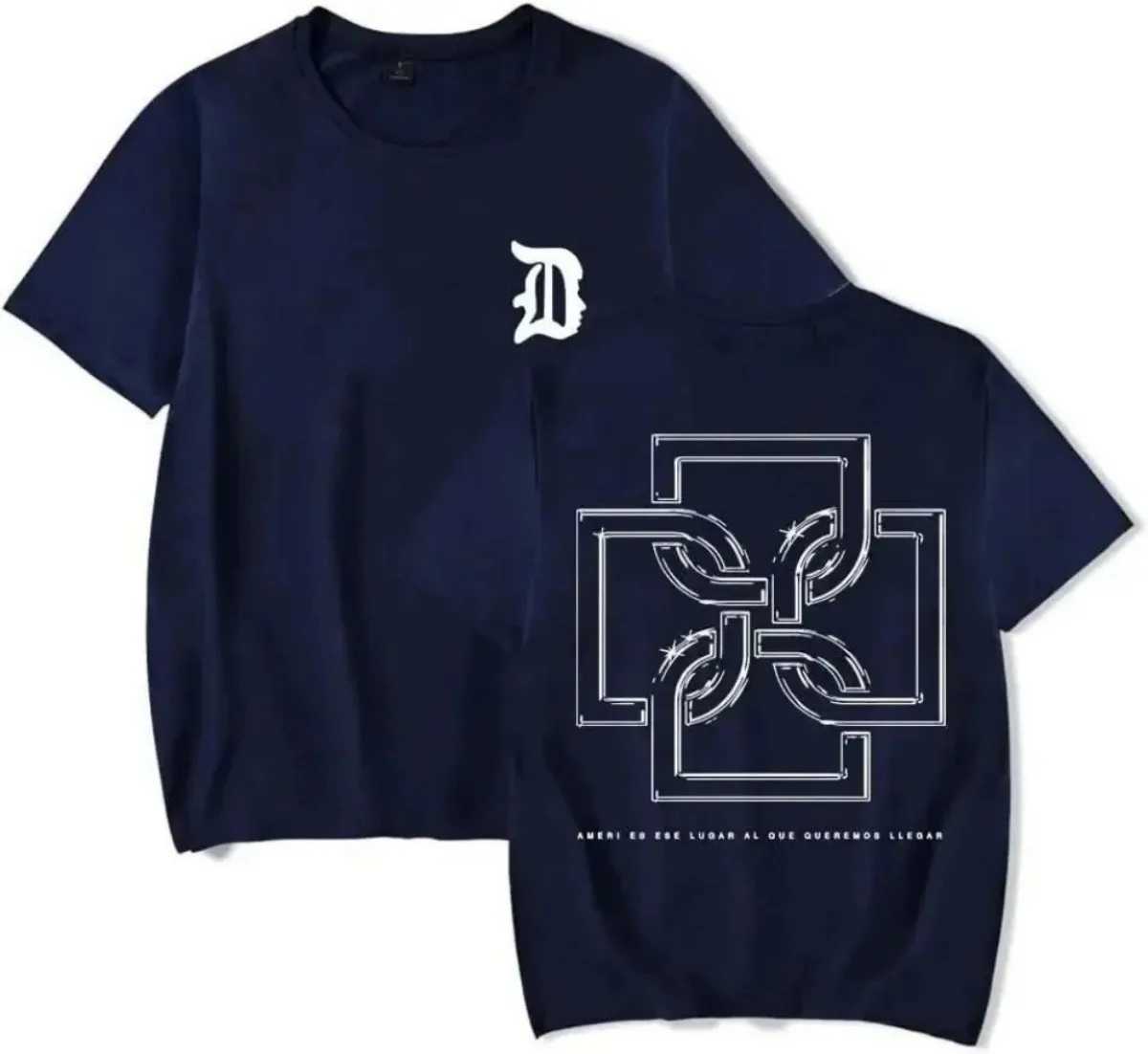 Summer Mens New Breathable Round Neck Tshirt Santa Claus Duki Merch Printed Outdoor Casual Polyester TopXJ251023