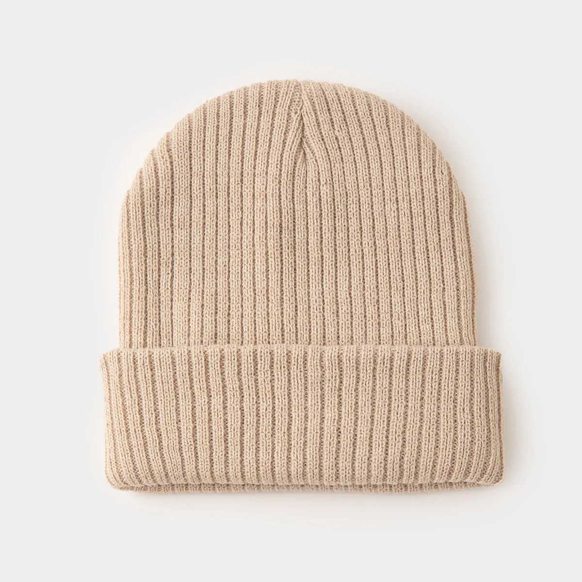 Solid Color Autumn Winter Hat Women Knitted Hat Warm Soft Trendy Hat Kpop Style Skullies Beanies Elegant Allmatch CapXJ251023